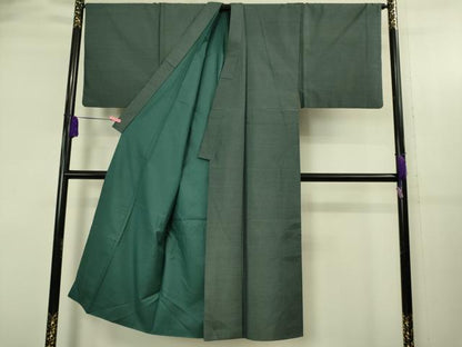 平和屋着物●極上　男性　本場大島紬　アンサンブル　長羽織　逸品　DZAB4309kh6