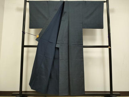 平和屋着物●極上　男性　本場大島紬　アンサンブル　長羽織　100亀甲　総詰め　逸品　DZAB4322kh6