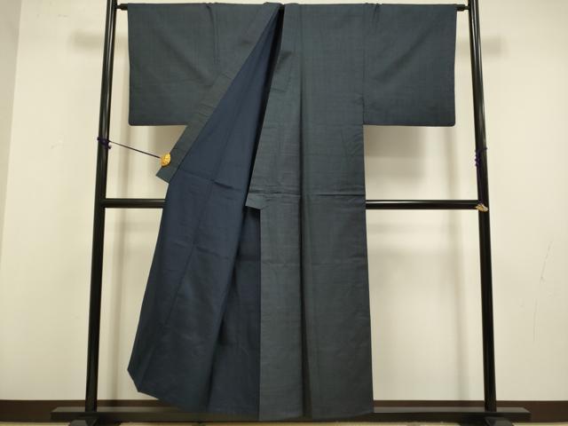 平和屋着物●極上　男性　本場大島紬　アンサンブル　長羽織　100亀甲　総詰め　逸品　DZAB4322kh6
