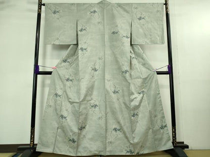 平和屋着物●極上　都喜ヱ門　本場大島紬　蔦の葉文　藤絹織物謹製　逸品　未使用　DZAB4338kh6