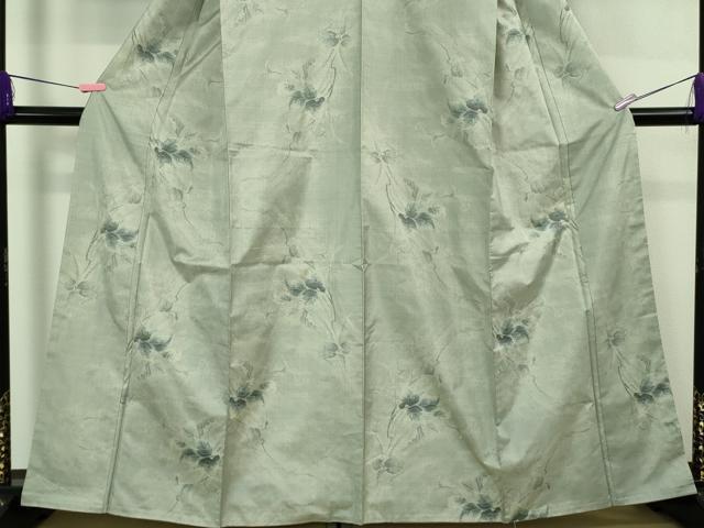 平和屋着物●極上　都喜ヱ門　本場大島紬　蔦の葉文　藤絹織物謹製　逸品　未使用　DZAB4338kh6