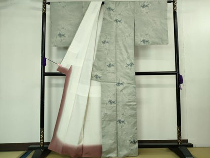 平和屋着物●極上　都喜ヱ門　本場大島紬　蔦の葉文　藤絹織物謹製　逸品　未使用　DZAB4338kh6