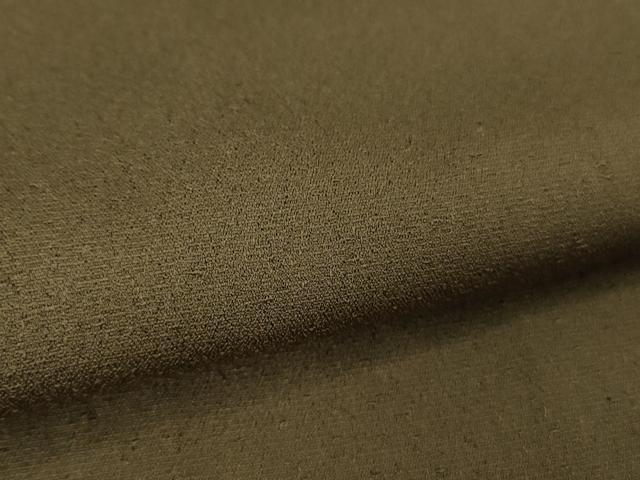 平和屋着物∞極上　男性　羽織　紬地　枯茶色　羽裏・唐獅子　逸品　DZAB4342kh6