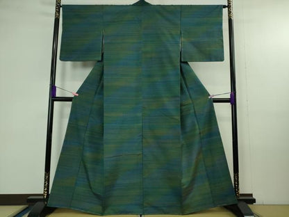 平和屋着物●極上　菅原工房　菅原結作　漢方染紬　逸品　未使用　DZAB4354kh6