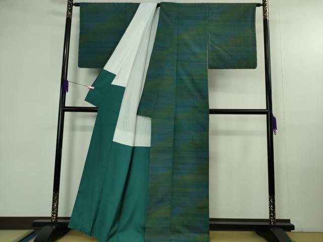 平和屋着物●極上　菅原工房　菅原結作　漢方染紬　逸品　未使用　DZAB4354kh6
