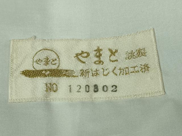 平和屋着物＊極上 夏物 紗紬 間道 灰茶色地 やまと金ラベル 逸品 DZAB4377kh6