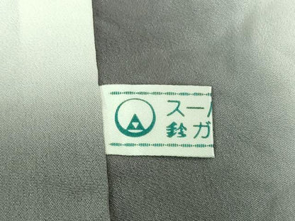 平和屋着物●極上　名門　藤娘きぬたや・総絞り　杢目絞り　小紋　鈴乃屋扱い　逸品　DZAB4399kh6