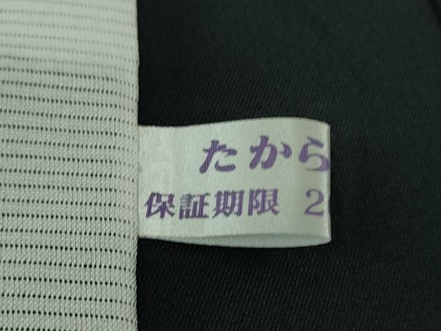 平和屋本店＊極上　夏物　訪問着　紗　枝花シルエット　百入茶色地　逸品　DZAB4430kh6