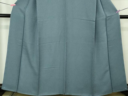 平和屋着物●極上　色無地　青藤色　逸品　未使用　DZAB4431kh6