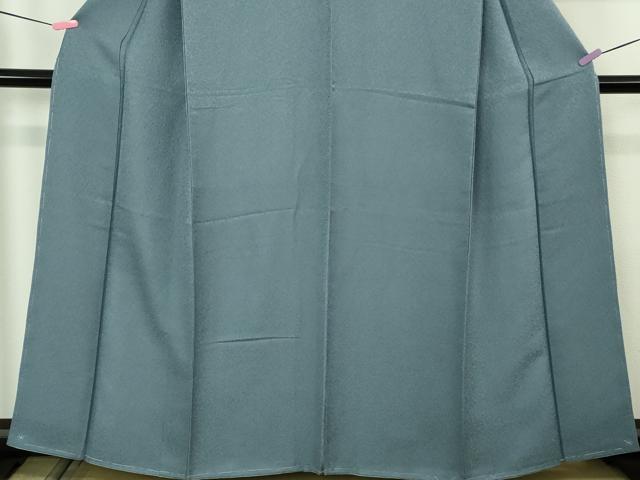 平和屋着物●極上　色無地　青藤色　逸品　未使用　DZAB4431kh6