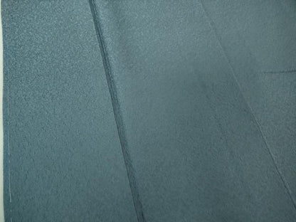 平和屋着物●極上　色無地　青藤色　逸品　未使用　DZAB4431kh6