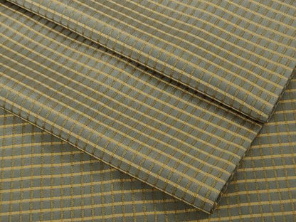 平和屋着物∞極上　道中着　お召地　ロング丈　吉野間道　ますいわ屋扱い　逸品　DZAB4462kh6
