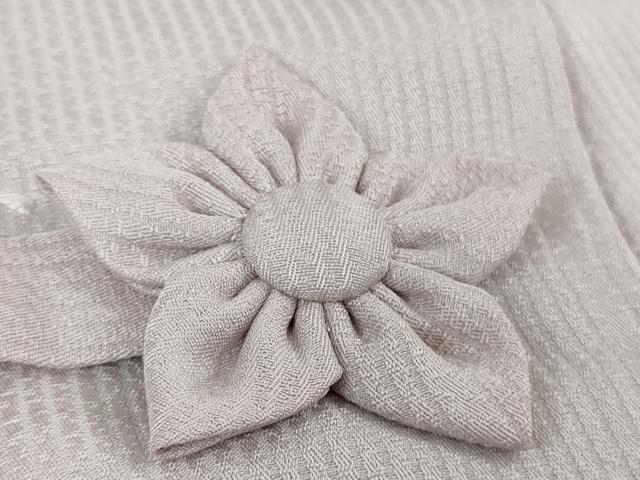 平和屋着物∞極上　道中着　ロング丈　刺繍　花丸文　桜色地　金銀糸　逸品　未使用　DZAB4464kh6
