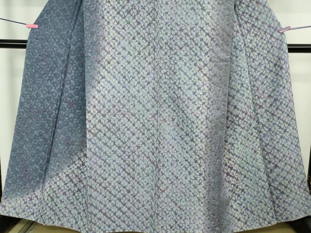 平和屋着物●極上　訪問着　紬地　漢方染　逸品　未使用　DZAB4472kh6