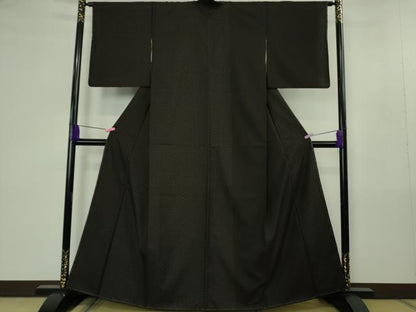 平和屋着物●極上　本場大島紬　訪問着　逸品　未使用　DZAB4482kh6