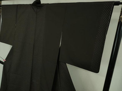 平和屋着物●極上　本場大島紬　訪問着　逸品　未使用　DZAB4482kh6