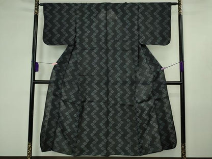 平和屋本店＊極上 夏物 重要無形文化財 本場宮古上布 菊菱文 苧麻 逸品 DZAB4499kh6