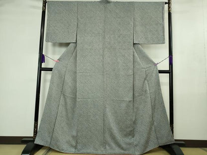 平和屋着物●極上　大変加工の良い総絞り小紋　逸品　DZAB4500kh6
