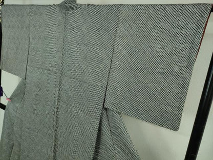 平和屋着物●極上　大変加工の良い総絞り小紋　逸品　DZAB4500kh6
