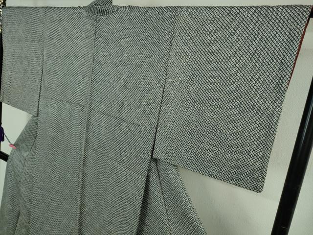 平和屋着物●極上　大変加工の良い総絞り小紋　逸品　DZAB4500kh6