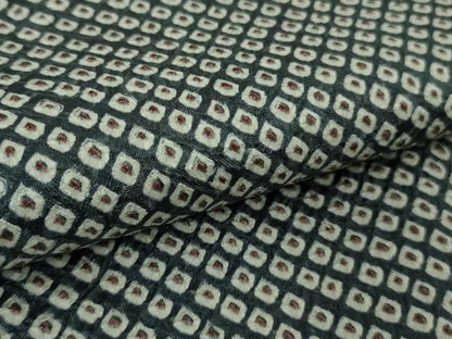 平和屋着物●極上　大変加工の良い総絞り小紋　逸品　DZAB4500kh6