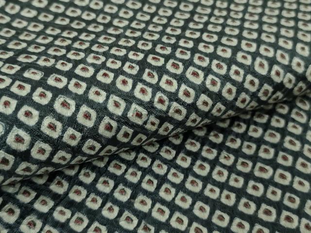 平和屋着物●極上　大変加工の良い総絞り小紋　逸品　DZAB4500kh6