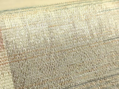 平和屋着物●極上　紋屋井関　御寮織　六通柄袋帯　変わり市松　金糸　逸品　DZAB4593kh6