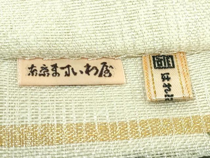 平和屋本店＊極上 夏物 太鼓柄袋帯 鳥獣戯画 金糸 ますいわ屋扱い 逸品 DZAB4600kh6