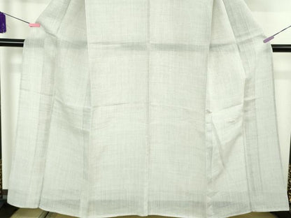平和屋本店＊極上　夏物　石川県指定無形文化財　能登上布　本麻手織上布　100亀甲　総詰め　逸品　DZAB4610kh6