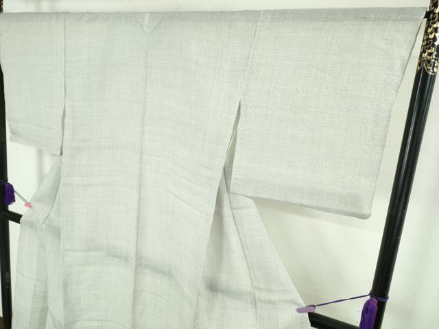 平和屋本店＊極上　夏物　石川県指定無形文化財　能登上布　本麻手織上布　100亀甲　総詰め　逸品　DZAB4610kh6