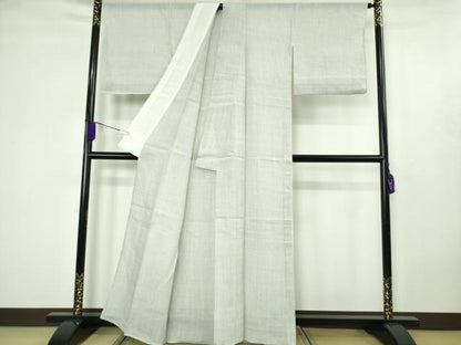 平和屋本店＊極上　夏物　石川県指定無形文化財　能登上布　本麻手織上布　100亀甲　総詰め　逸品　DZAB4610kh6