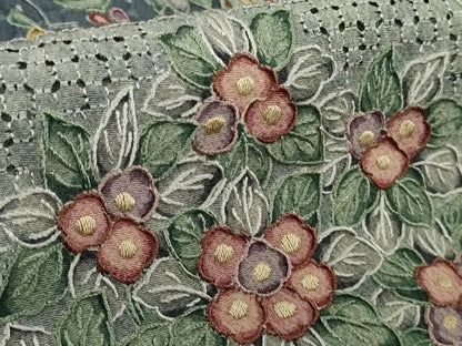 平和屋本店●極上　中国三大刺繍　スワトウ刺繍　汕頭刺繍　総刺繍　訪問着　花鳥文　逸品　DZAB4619kh6