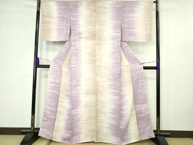 平和屋着物●極上　小紋　暈し染め　逸品　未使用　DZAB4622kh6