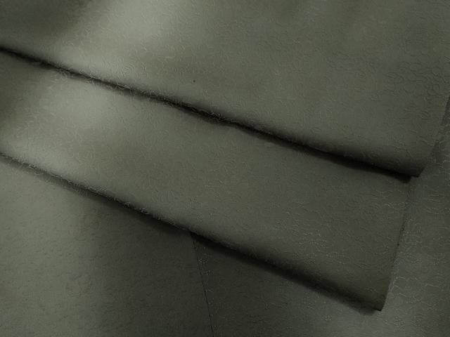 平和屋着物∞極上　道中着　ロング丈　お召地　花地紋　暈し染め　逸品　DZAB4639kh6