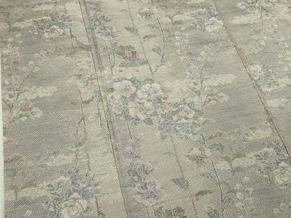 平和屋着物●極上　都喜ヱ門　本場大島紬　総絣　枝花文　藤絹織物謹製　逸品　DZAB4653kh6