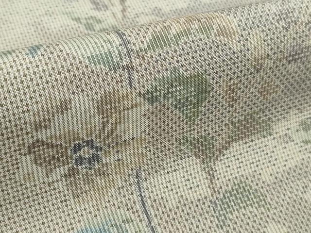 平和屋着物●極上　都喜ヱ門　本場大島紬　総絣　枝花文　藤絹織物謹製　逸品　DZAB4653kh6