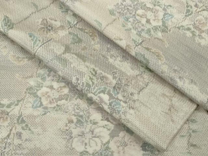 平和屋着物●極上　都喜ヱ門　本場大島紬　総絣　枝花文　藤絹織物謹製　逸品　DZAB4653kh6