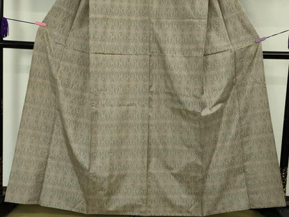 平和屋着物▽極上 都喜ヱ門 本場大島紬 単衣 紬萬葉 輝く装い 藤絹織物謹製 証紙付き 逸品 DZAB4654kh6