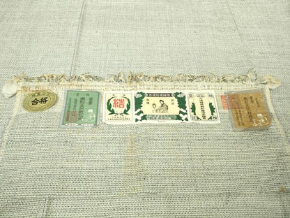 平和屋本店●極上　本場結城紬　重要無形文化財　100亀甲　総詰め　証紙付き　逸品　DZAB4676kh6