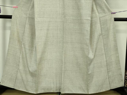 平和屋本店●極上　本場結城紬　重要無形文化財　100亀甲　総詰め　逸品　DZAB4677kh6