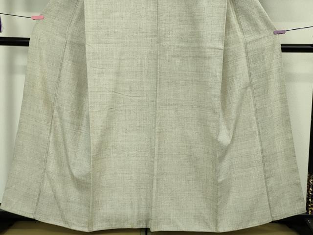 平和屋本店●極上　本場結城紬　重要無形文化財　100亀甲　総詰め　逸品　DZAB4677kh6