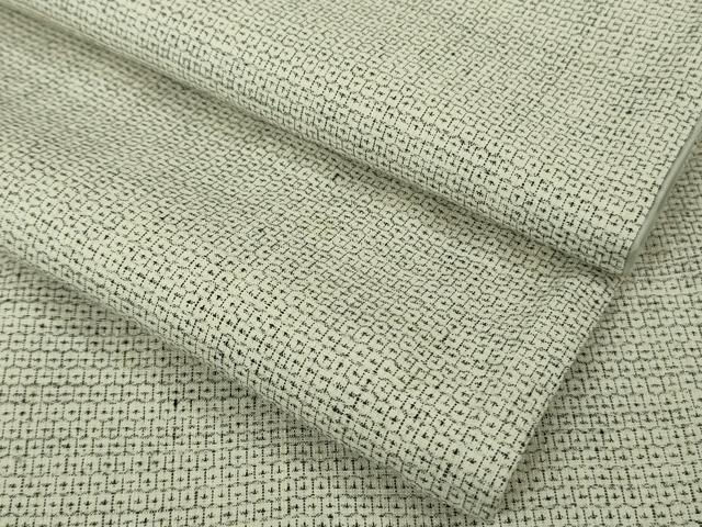 平和屋本店●極上　本場結城紬　重要無形文化財　100亀甲　総詰め　逸品　DZAB4677kh6
