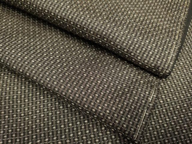 平和屋着物●極上　男性　本場大島紬　アンサンブル　長羽織　逸品　未使用　DZAB4702kh6