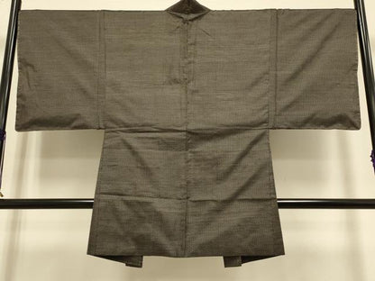 平和屋着物●極上　男性　本場大島紬　アンサンブル　長羽織　逸品　未使用　DZAB4702kh6