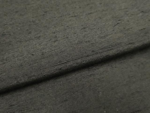 平和屋着物●極上　男性　紬　アンサンブル　キングサイズ　羽裏・鷹　濃い檳榔子染色　逸品　未使用　DZAB4703kh6