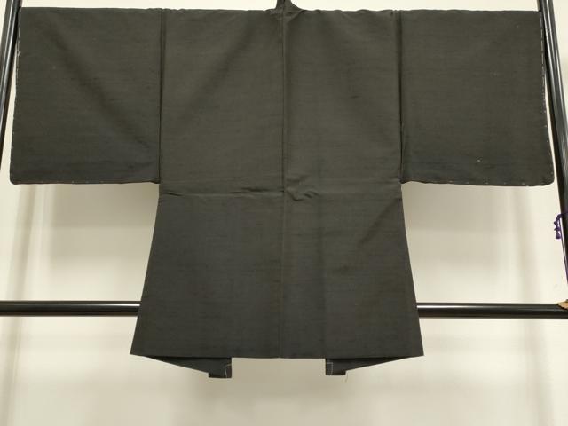 平和屋着物●極上　男性　紬　アンサンブル　キングサイズ　羽裏・鷹　濃い檳榔子染色　逸品　未使用　DZAB4703kh6 平和屋着物○極上 男性 紬 アンサンブル キングサイズ 羽裏・鷹 濃い檳榔子