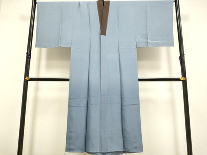 平和屋着物●極上 男性 本場大島紬 アンサンブル キングサイズ 長襦袢・長羽織セット 100亀甲 総詰め やまと誂製 逸品 未使用　DZAB4708kh6