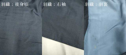 平和屋着物●極上　男性　本場大島紬　アンサンブル　キングサイズ　長羽織　100亀甲　総詰め　反端付き　逸品　未使用　DZAB4709kh6