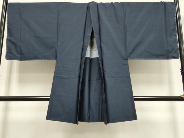 平和屋着物●極上　男性　本場大島紬　アンサンブル　キングサイズ　長羽織　100亀甲　総詰め　反端付き　逸品　未使用　DZAB4709kh6