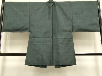平和屋着物●極上　男性　本場大島紬　アンサンブル　長羽織　100亀甲　総詰め　逸品　DZAB4720kh6